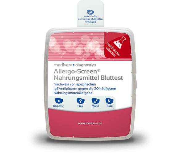 Allergo-Screen® Nahrungsmittel Bluttest, 1 St.