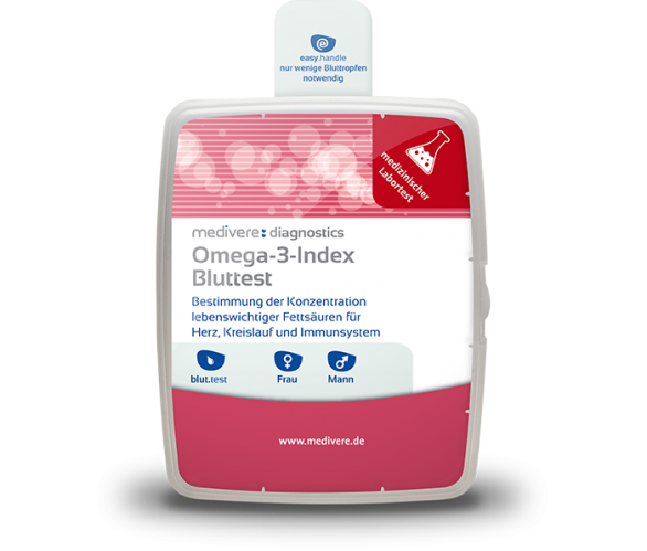 Omega-3-Index Bluttest 59,70 € - mit Gutschein nur